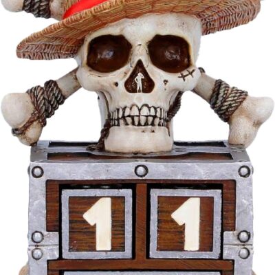 Figura One Piece: Luffy Jolly Roger Perpetual Calendar - Nemesis Now