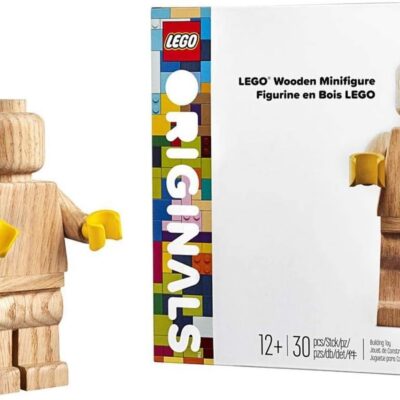 LEGO Minifigura em Madeira