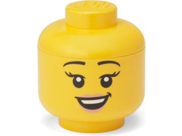 LEGO Storage Head Mini: Happy Girl