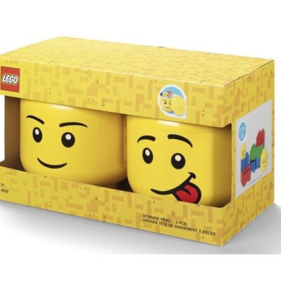 LEGO Storage Head Large: Boy & Silly (Conjunto)