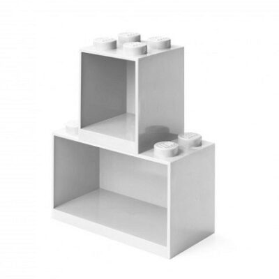 LEGO Brick Shelf Set - Branco