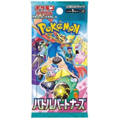 Cartas Pokémon TCG: Scarlet & Violet - Battle Partners Booster Pack (Japonês)