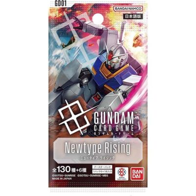 Cartas Gundam TCG: Newtype Rising GD01 Booster Pack (Japonês)