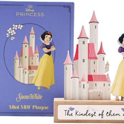 Placa Disney Pastel Princess Mini Castle: Branca de Neve - Widdop