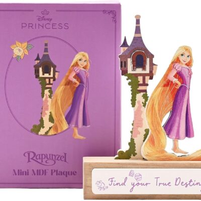 Placa Disney Pastel Princess Mini Castle: Rapunzel - Widdop