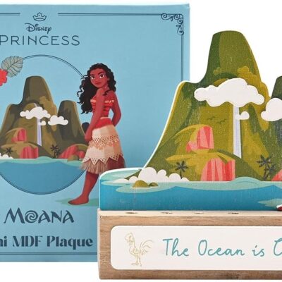 Placa Disney Pastel Princess Mini Castle: Moana - Widdop