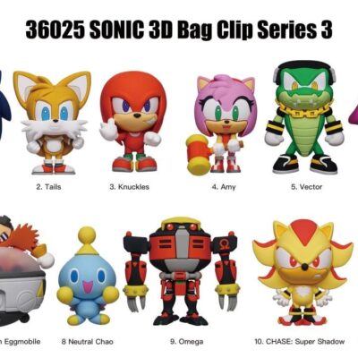 Pendurantes Monogram Sonic Série 3 (Sortidos)