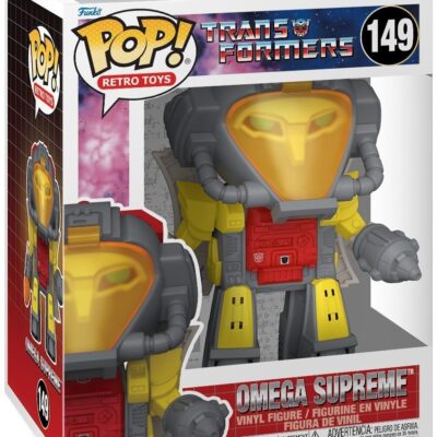 Figura Funko POP! Super: Transformers Série 4 - Omega Supreme