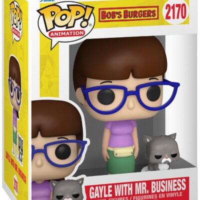 Figura Funko POP! & Buddy: Bob's Burgers Série 3 - Gayle & Mr. Business