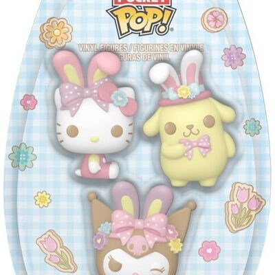 Funko Pocket POP! Egg: Hello Kitty Spring (Pack 3) - Hello Kitty