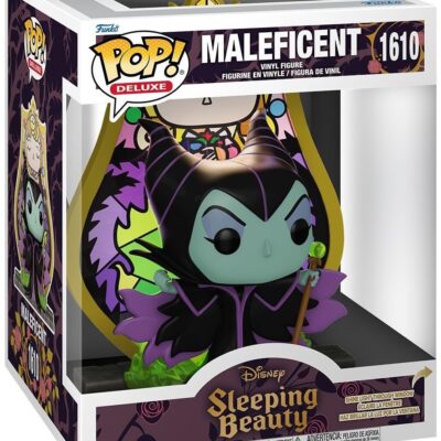 Figura Funko POP! Deluxe: Disney Villains - Maleficent (Glass)