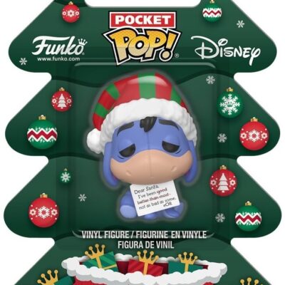 Porta-Chaves Funko Pocket POP! Holiday Tree: Winnie the Pooh - Eeyore