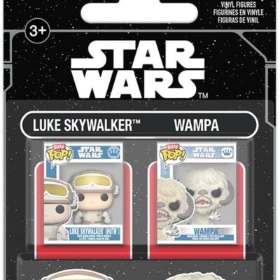 Funko Bitty POP! Star Wars: The Empire Strikes Back (Pack 2): Luke & Wampa