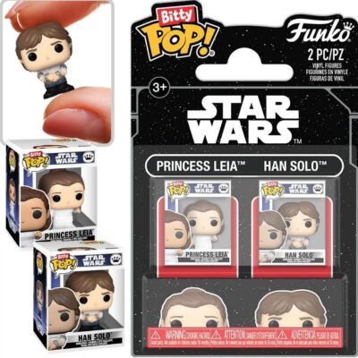 Funko Bitty POP! Star Wars: The Empire Strikes Back (Pack 2): Luke & Han