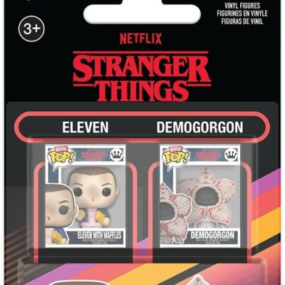 Funko Bitty POP! Stranger Things Série 1 (Pack 2): Eleven & Demogorgon
