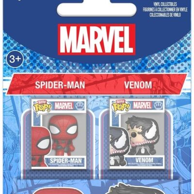 Funko Bitty POP! Spider-Man (Pack 2): Spider-Man & Venom
