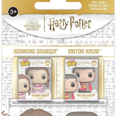 Funko Bitty POP! Harry Potter and the Goblet of Fire (Pack 2): Hermione & Krum