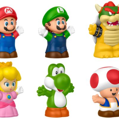 Conjunto de 6 Figuras Nintendo - Mattel