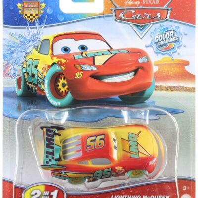 Carro Hot Wheels Disney Pixar Cars Color Changers: Lightning McQueen