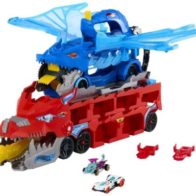 Pista Hot Wheels: Camião Dragão