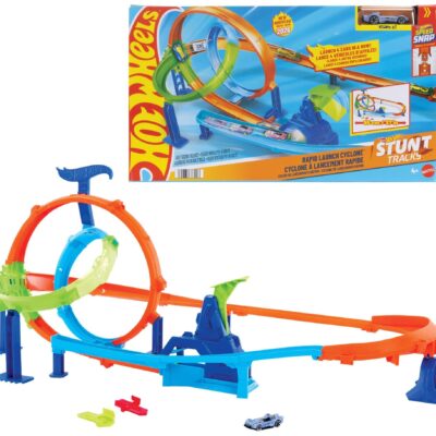 Pista Hot Wheels: Lançamento Rápido