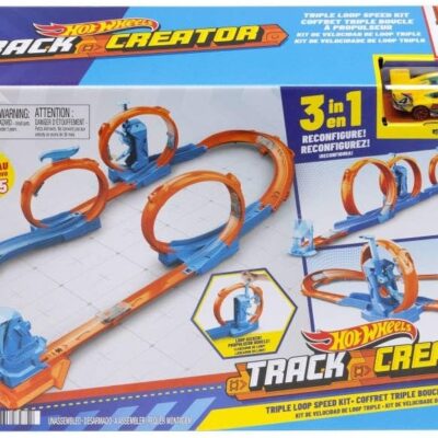 Pista Hot Wheels: Triplo Salto