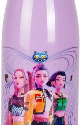 Garrafa K-Pop Demon Hunters em Alumínio (650 ml)
