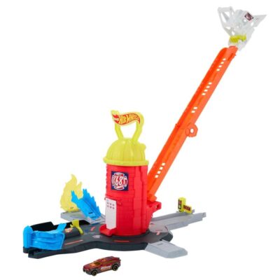 Hot Wheels City: Super Fire Station Rescue - Mattel