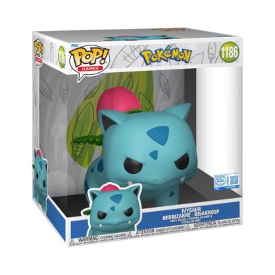 Figura Funko POP! Games: Pokémon - Ivysaur (Jumbo Sized) 1186