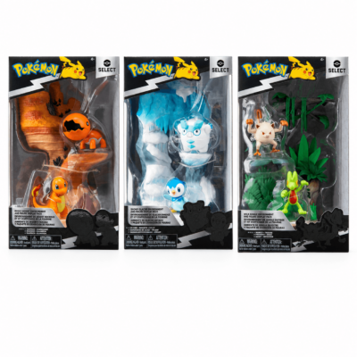 Diorama Pokémon Select Mini Mundos + Figuras (Sortido)