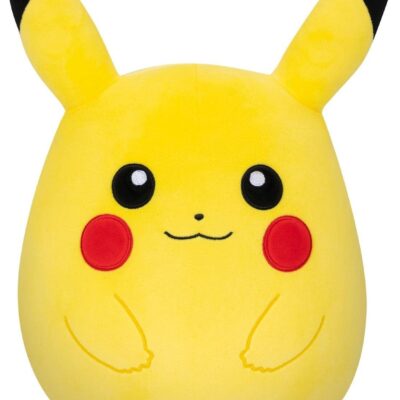 Peluche Pokémon Squishmallows: Pikachu (25 cm)