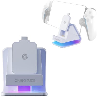 Estação de Carregamento Rápido Quantar White para PlayStation Portal - Oniverse