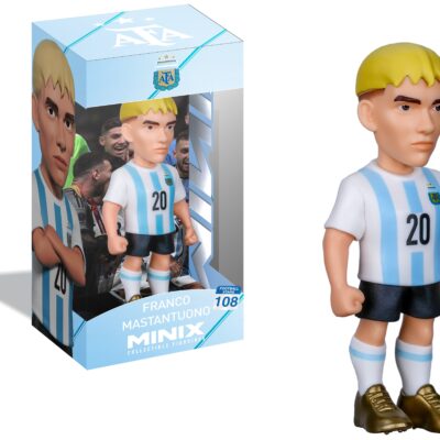 Figura Minix Football Stars World Cup 7cm: Argentina - Mastantuono 108