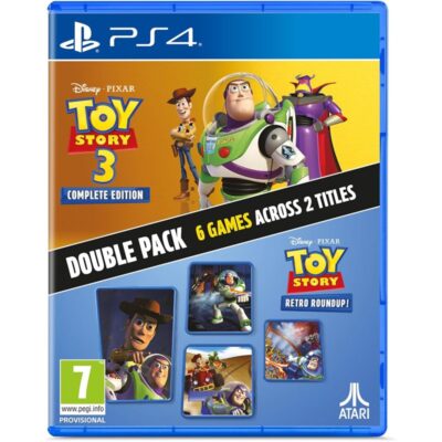 Toy Story: Retro Roundup! + Toy Story 3 Complete Edition Double Pack PS4 - Data prevista de lançamento: 15/10/2026