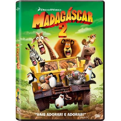 Filme DVD - Madagáscar 2