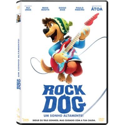 Filme DVD - Rock Dog: Um Sonho Altamente!
