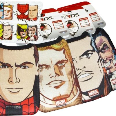 Bolsa Neoprene Nintendo 3DS Reversível - Marvel