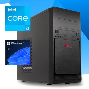 BOX SYSTEMS OFFICE UK6023 i3-12100 8GB 500GB SSD W11P