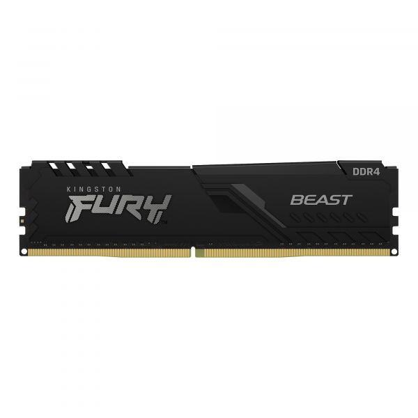 KINGSTON MEM 16GB 3200MHz DDR4 CL16 DIMM 1Gx8 FURY BEAST BLACK#PROMO APENAS STOC
