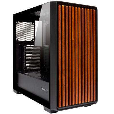 UNYKA GAMING CAIXA ATX REVELAT MADEIRA 2USB 3.0 1USB C BLACK
