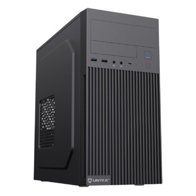 UNYKA CAIXA MATX AERO C260 USB TYPE C BLACK 500W