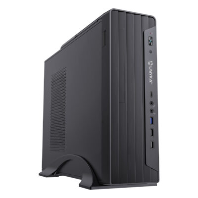 UNYKA CAIXA MATX DESKTOP SLIM UK2012 TYPE C BLACK 300W 80+BRONZE