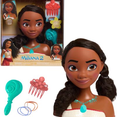 Figura Busto para Pentear - Disney: Moana 2