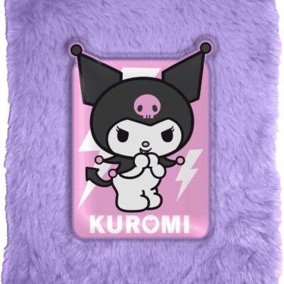 Caderno Pelúcia A5 - Sanrio Kuromi