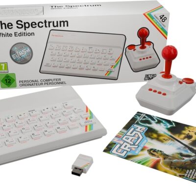 Consola Retro - The Spectrum (White Edition)