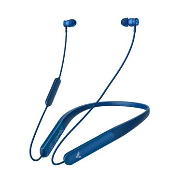 VERBATIM EARPHONES NECKBAND TRUSOUND PRO METAL BLUE