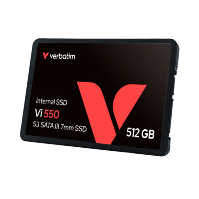 VERBATIM SSD VI550 512GB SATA 3 (7MM HEIGHT) 2.5" 550 MB/SEG
