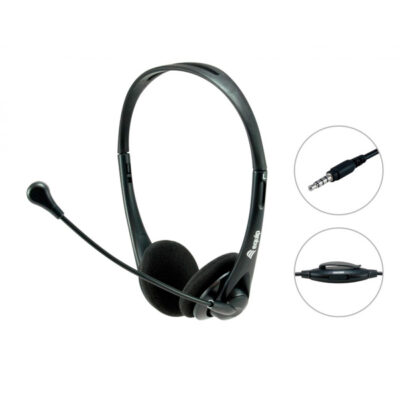 EQUIP LIFE HEADSET C/MICRO FUNÇÃO VOLUME E MUTE JACK 3.5" #CAMPANHA#