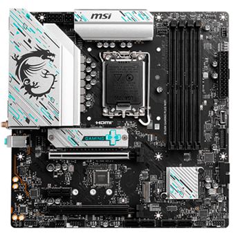 MSI MB B760M GAMING PLUS LGA 1700 4DDR5 192GB WIFI6E+BT5.3 2HDMI 2DP MATX
