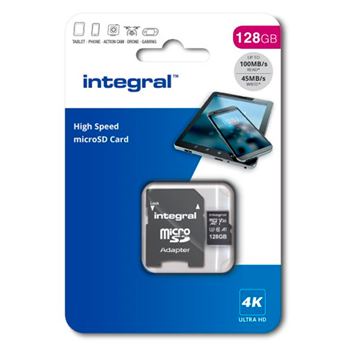 INTEGRAL SD MICRO 128GB 100MB